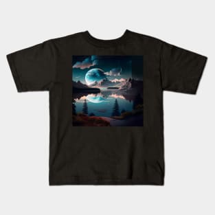 Lunar Winter Kids T-Shirt